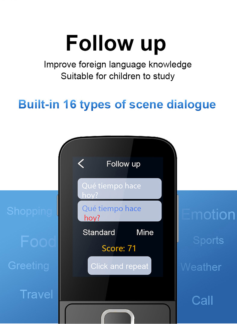 翻译机精准离线翻译机翻译器 翻译器 chatgpt 翻译机出