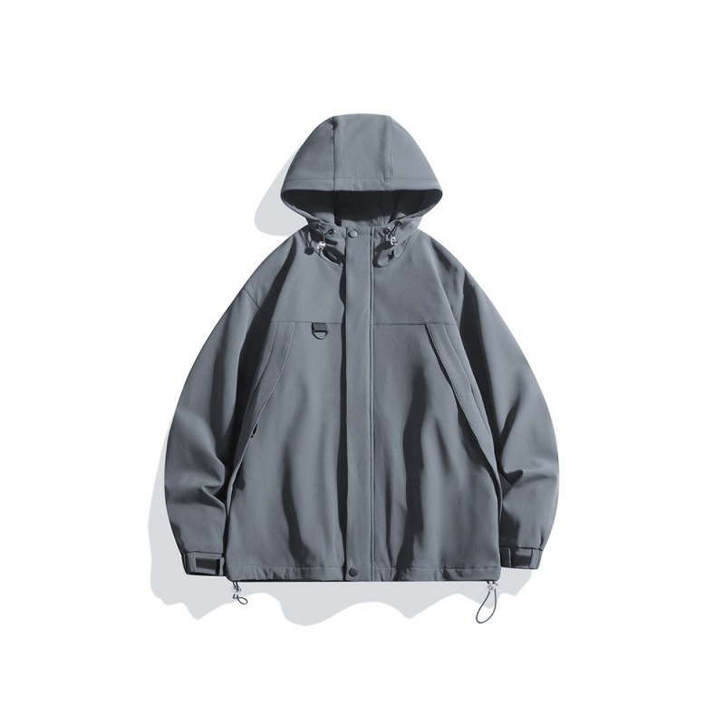 2023 nuevo traje de asalto hombre marca de moda de otoño chaqueta con capuz pareja 23128