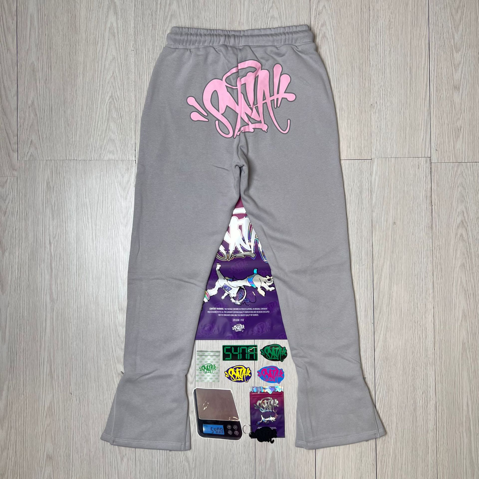 01 pantalones de baño grises (accesorios + bolsos)