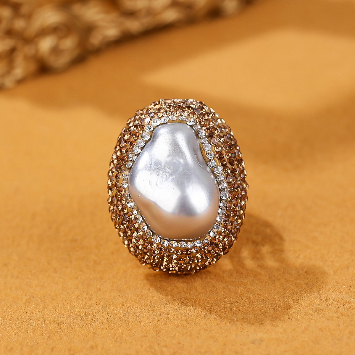 20g Weight Rhinestones, Pearl, Shell Inlay Material Open Rings Classification Adjustable Ring Size 1 Piece Quantity Daily Occasion Copper Material Geometric Pattern All Seasons Season Women's Gender Inlay Design IG Style Style IG Style Geometric Copper Rhinestones Pearl Shell Open Rings In Bulk 13