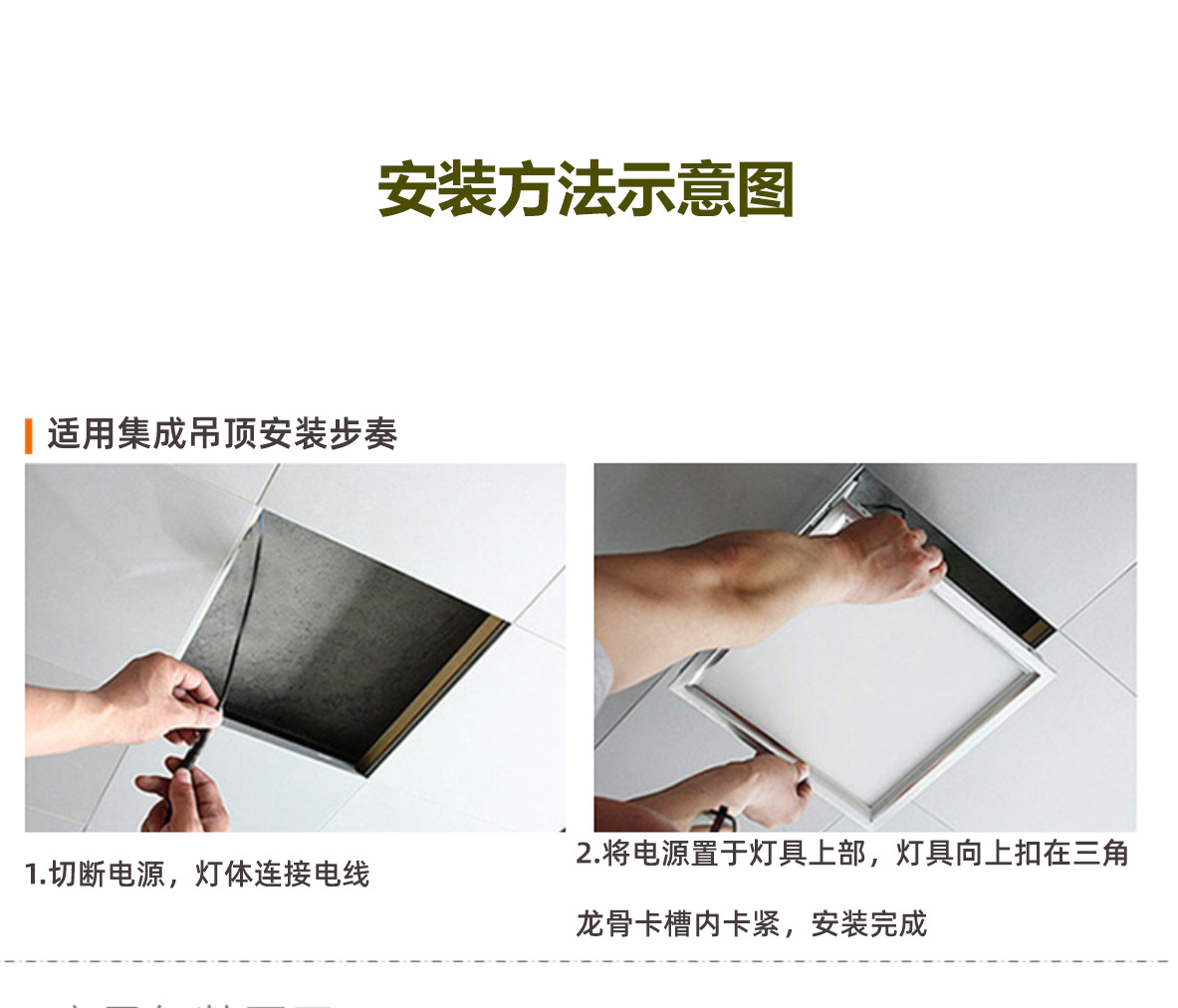 面板灯详情16无方正