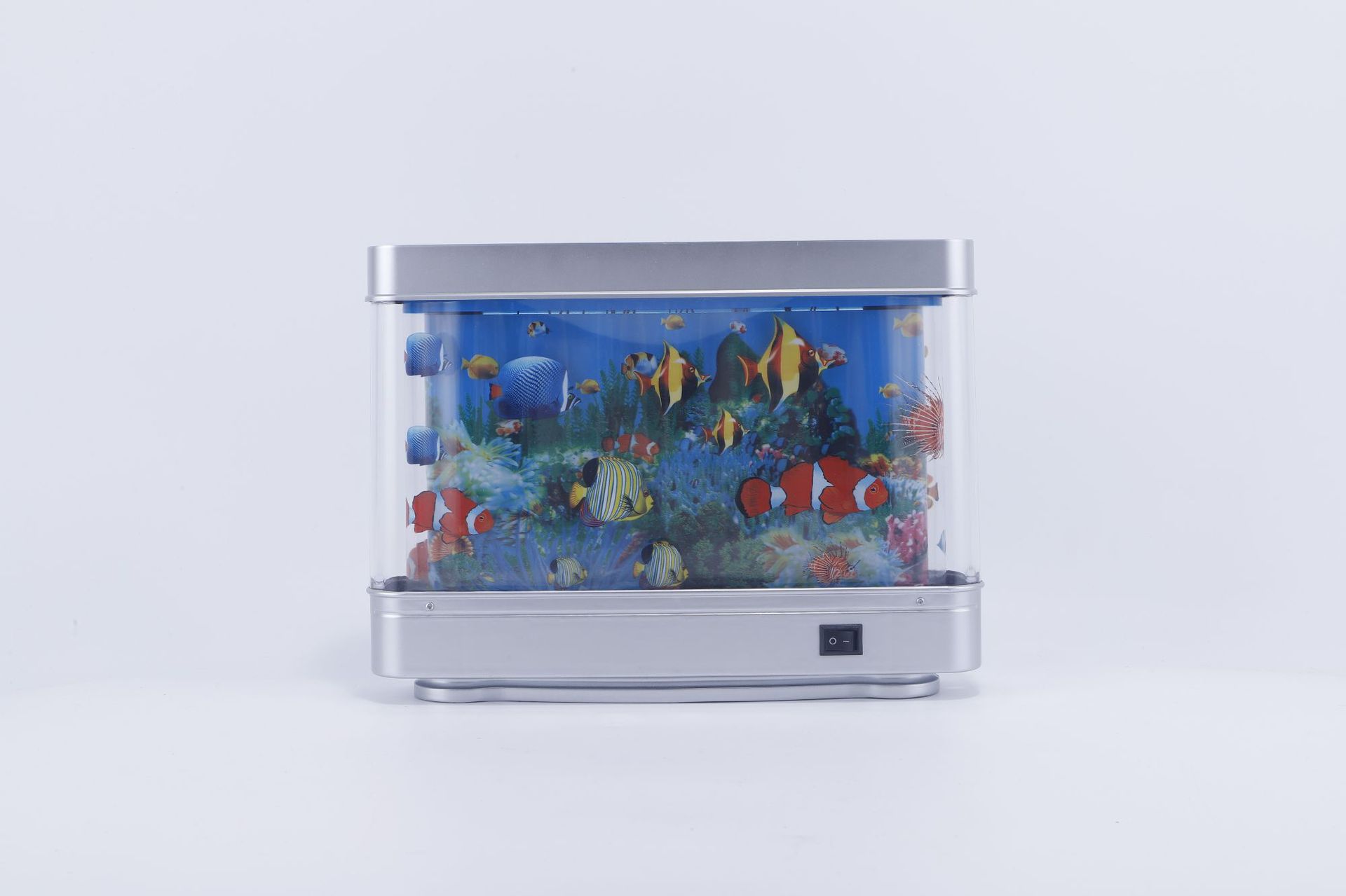 Lámpara de peces ornamentales de simulación amazónica decoración de la noche del hogar lámpara de mesa pequeña lámpara de peces ornamentales lámpara ornamental LED lámpara de peces pequeños