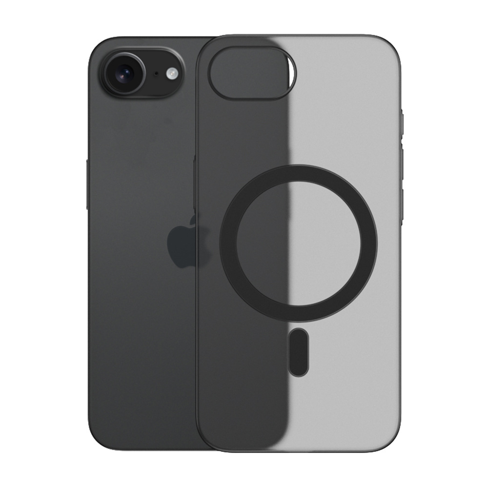 Fábrica de fuente para gran agujero Apple iPhone 16E ultra delgado PP esmaltado imán verdadero caso de teléfono magnético