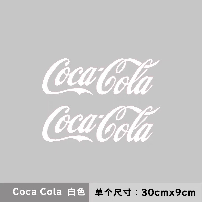 코카-Ccla 흰색 쌍