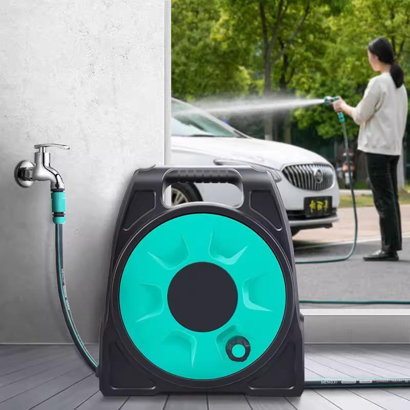 Outdoor High-Pressure Water Gun Car Wash Household Tap Water Hose Car Spray Gun Head Watering Vegetables and Flowers Magic Set