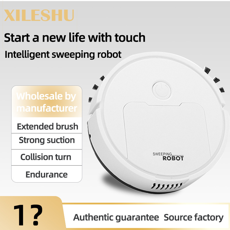 Drenaje transfronterizo de bajo costo robot de barrido automático barrido de succión perezoso máquina barredora inteligente tres en uno