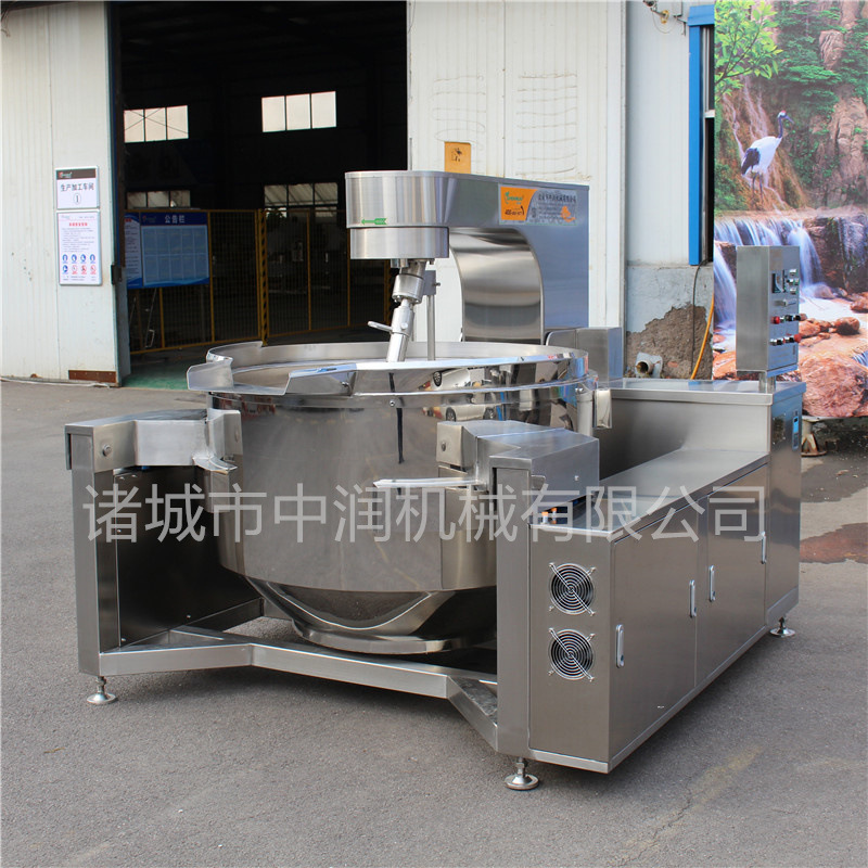 香菇酱行星搅拌机器 调味酱料搅拌锅 行星搅拌炒锅