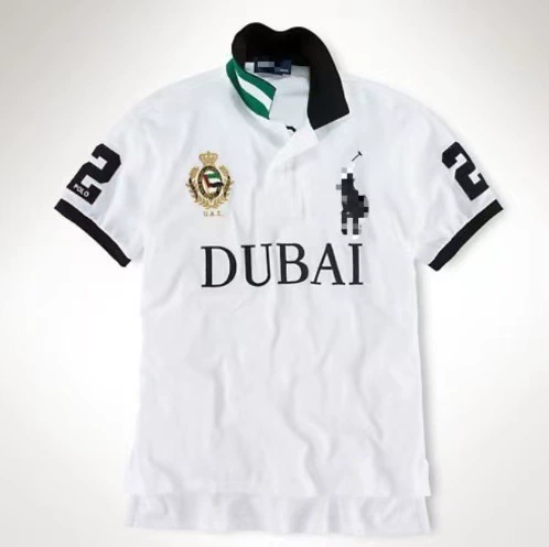 Summer Polo Shirt, Embroidered Short-Sleeve, Plus Sizes S–XXL, Leisure Casual