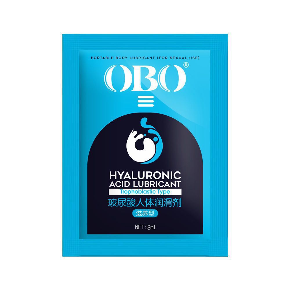 Lubricante OBO, lubricante para el cuerpo humano, bolsa de 8ml, lubricante de ácido hialurónico, artículos para adultos, artículos de diversión, pequeños regalos