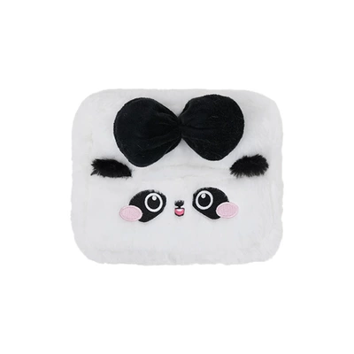 Car tissue box/set box multifunctional car armrest - rabbit-hair-tissue-box-panda