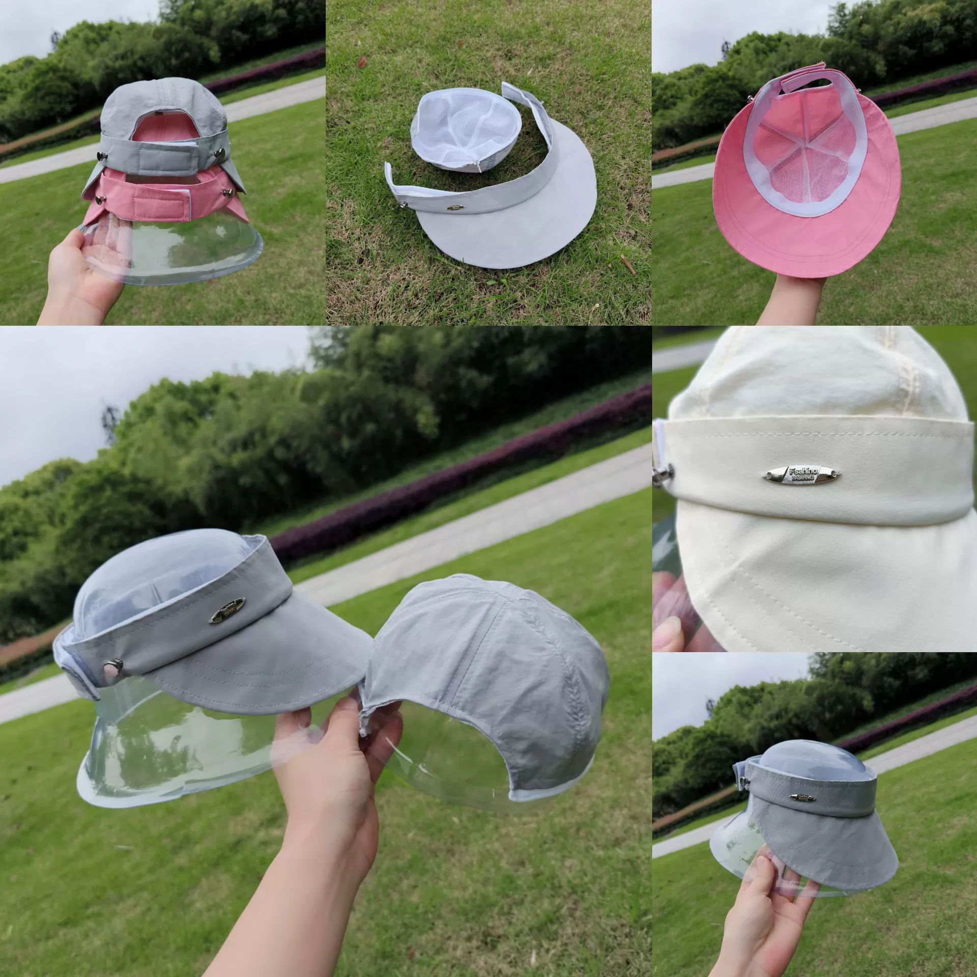 Путешествующая женская шляпа Genuine travel cap для досуга, съемная шляпа, защита от УФ