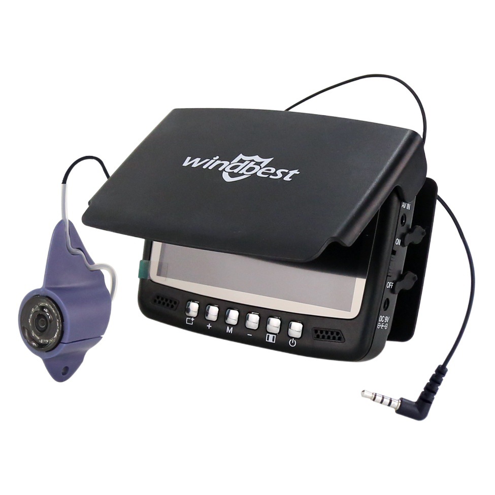 HD fish finder manufacturer 4.3-inch screen night vision anchor fish visual fishing fishing detector underwater camera