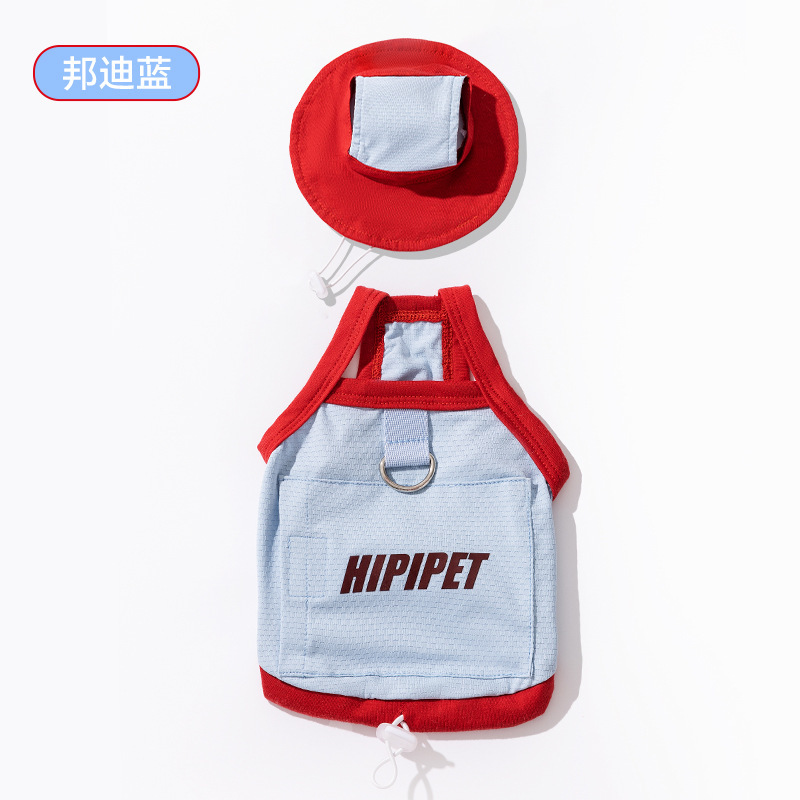 Protector solar ropa para cachorros primavera y verano Teddy Schnauzer Yorkshire perro pequeño bolsa de hielo para mascotas tracción ropa fresca image 7