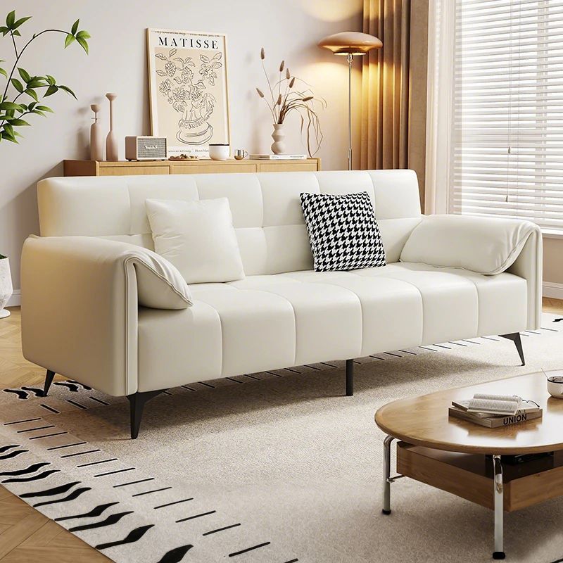 New Sofa Modern Simple Sofa Bed Small Apartment Home Multi-Functional Sofa Living Room Small Sofa Folding Sofa