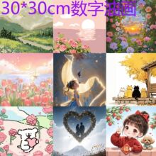 30*30�����ͻ�����������ͨ�ֻ滭��ͯ��ͨ����ֻ��ͻ�DIYװ�λ�