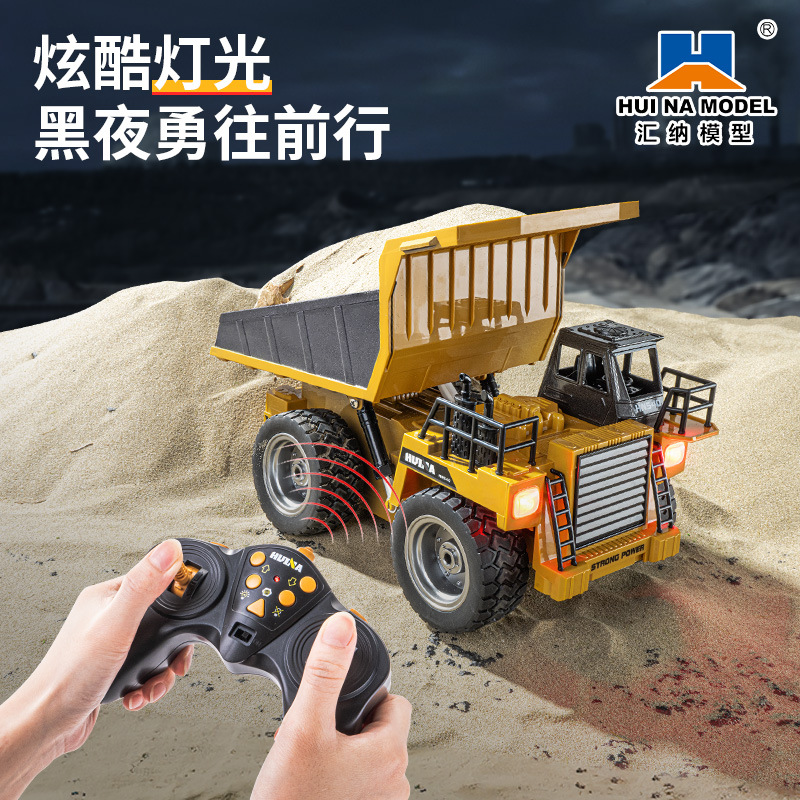 Cross-border New Product Huina 533d Remote Control Dump Truck...