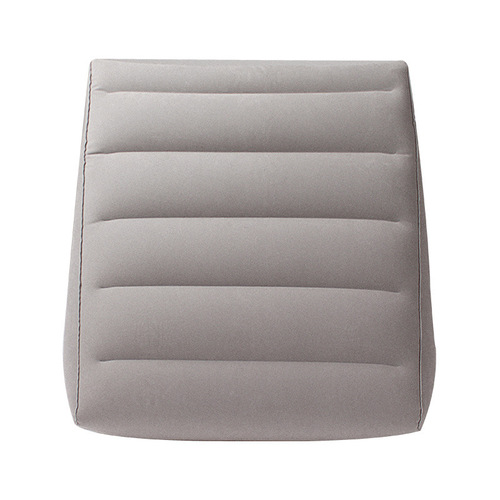 PVC Flocked Inflatable Love Triangle Pillow Cushion Multifunctional Back Support Cushion Portable Back Pillow Waist Support Cushion