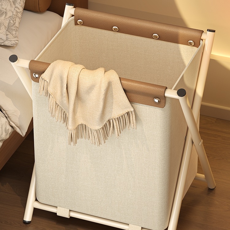 High-Quality Luxury Laundry Basket for Storing Dirty Clothes, Large Capacity Household Laundry Basket, Foldable Hamper
