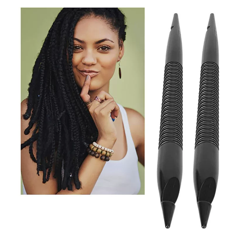 Dirty braid hair braid woven tool hair braiding tools double -head dirty braid editing device