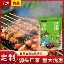 淄博调味料小包装250g烧烤料 大排档夜市家用孜然五香烧烤撒料