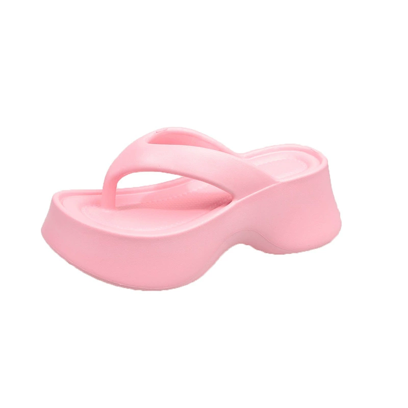 Flip flops, slippers, deodorized high fashionable footwear platform, soft sole