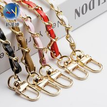 可调节包包链条配件小香方金球替换腋下斜挎包带链子高档肩带单买