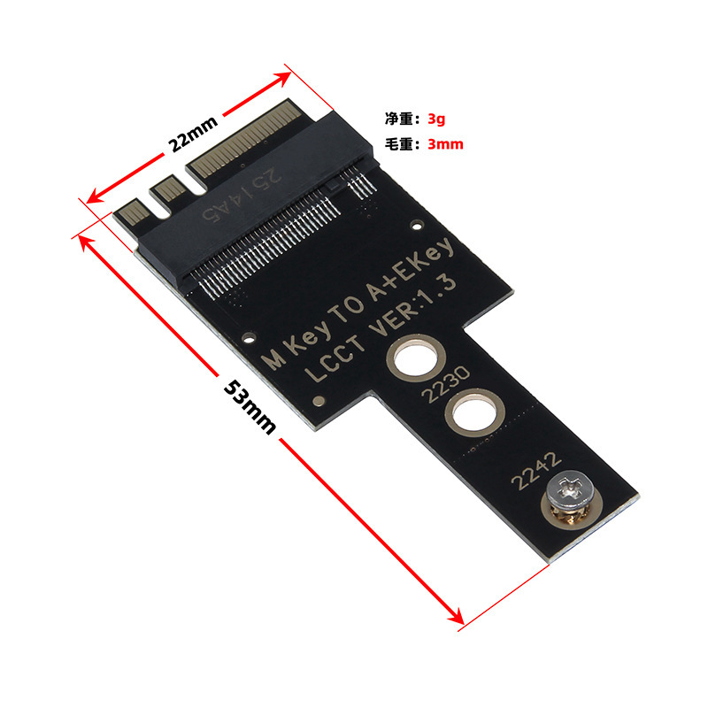 M.2 WiFi ワイヤレス ネットワーク カード A+E KEY ビットから 2230 NVME ハードドライブ M.2 NGFF SSD アダプター カード|undefined