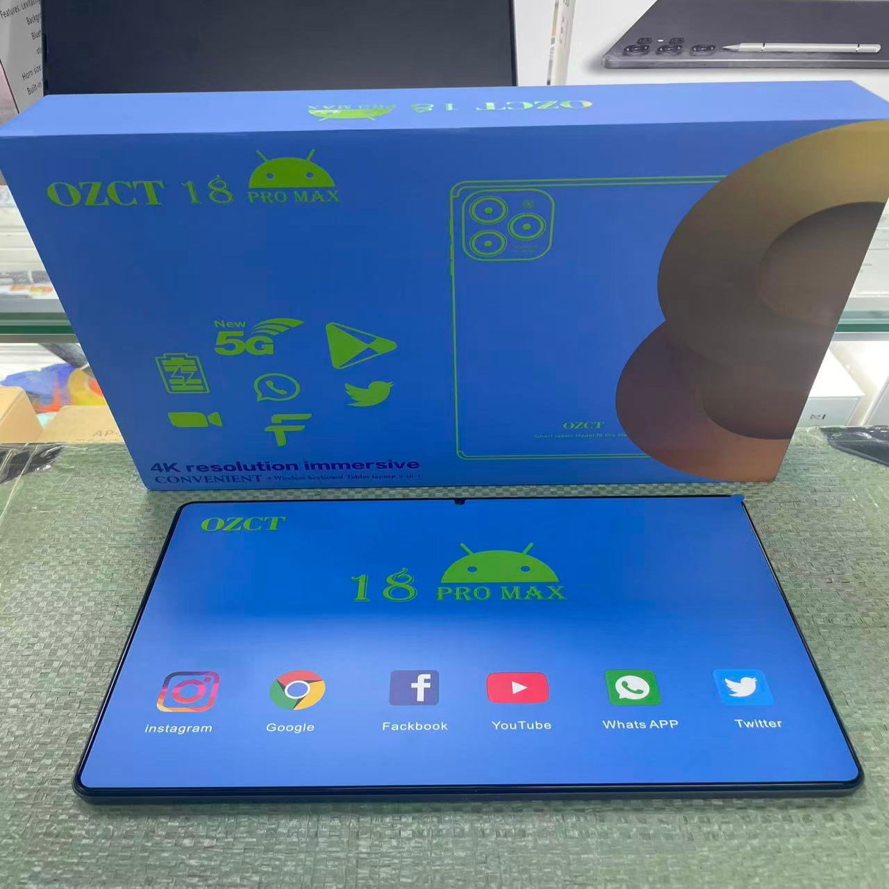 Cross-Border Popular Model Exclusively for 10.1inch Tablet Computers Factory Wholesale Dropshipping Android Smart Bluetooth Ozon