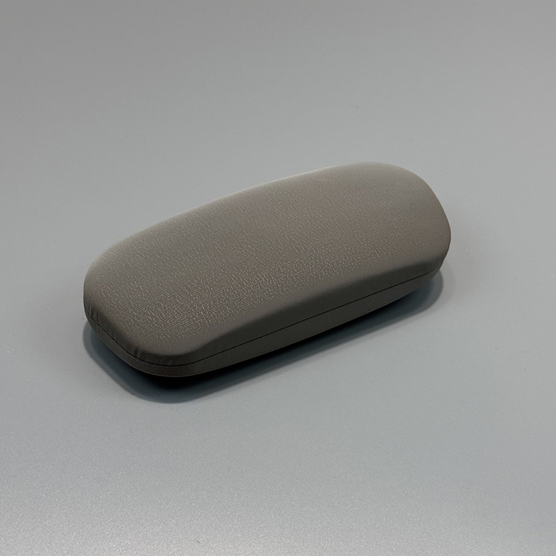 Simple sensación de piel japonesa inclinada caja de gafas de la moda pequeña sensación de alta calidad caja de gafas de estudiantes caja de miopía portátil