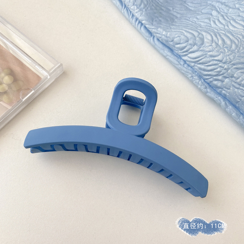 La parte posterior de la cabeza horquilla de perlas grande al por mayor pinza de metal ins pinza de tiburón sensación de alto nivel, simple, horquilla femenina