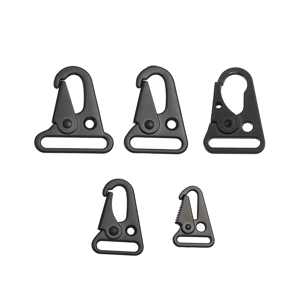 Прямая поставка с фабрики, черная пряжка для плавания, пряжка с орлиным клювом, металлическая пряжка для багажа, крючок для багажа для альпинизма на открытом воздухе, пряжка для ключей, оптовая продажа