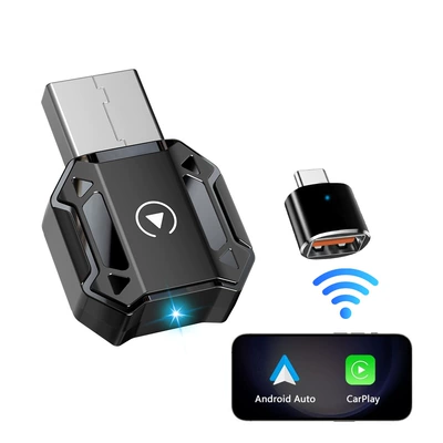 to Wireless Car Adapter, Simsiz CarPlay və Android Auto