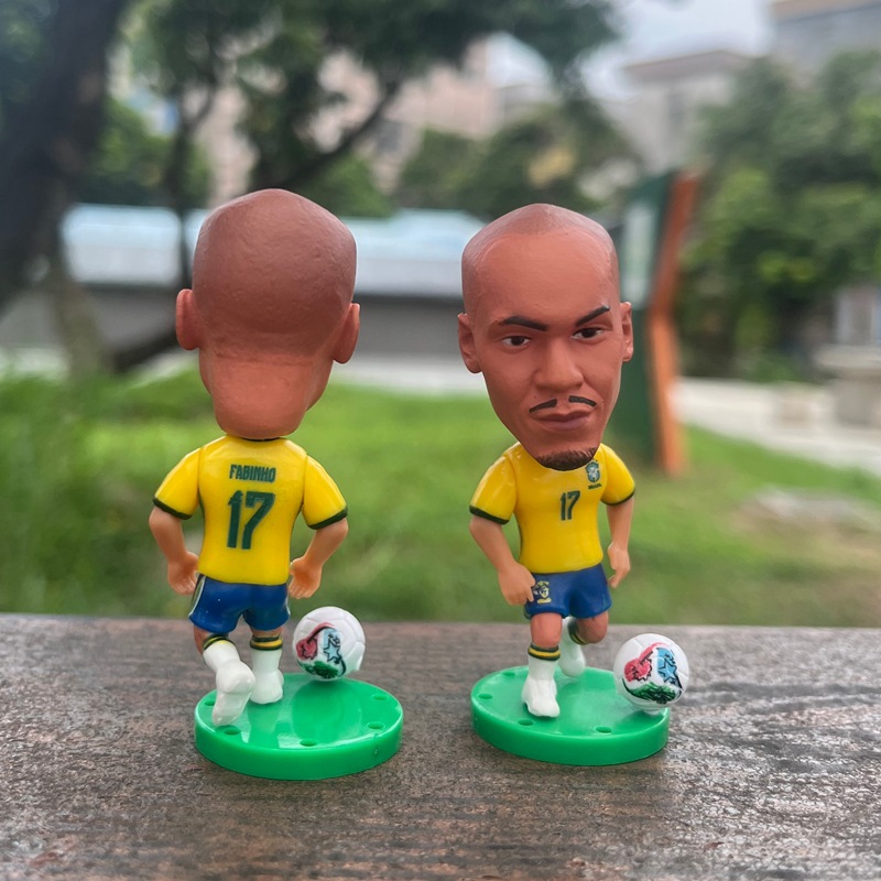 Figura Coleccionable de Fútbol de PVC Coleccionables de Jugadores para Aficionados