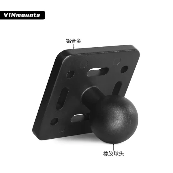 1inch Series B Size Vin-B-004 Square Ball Head Fixed Base Bracket Hole Spacing 37.5X30Mm