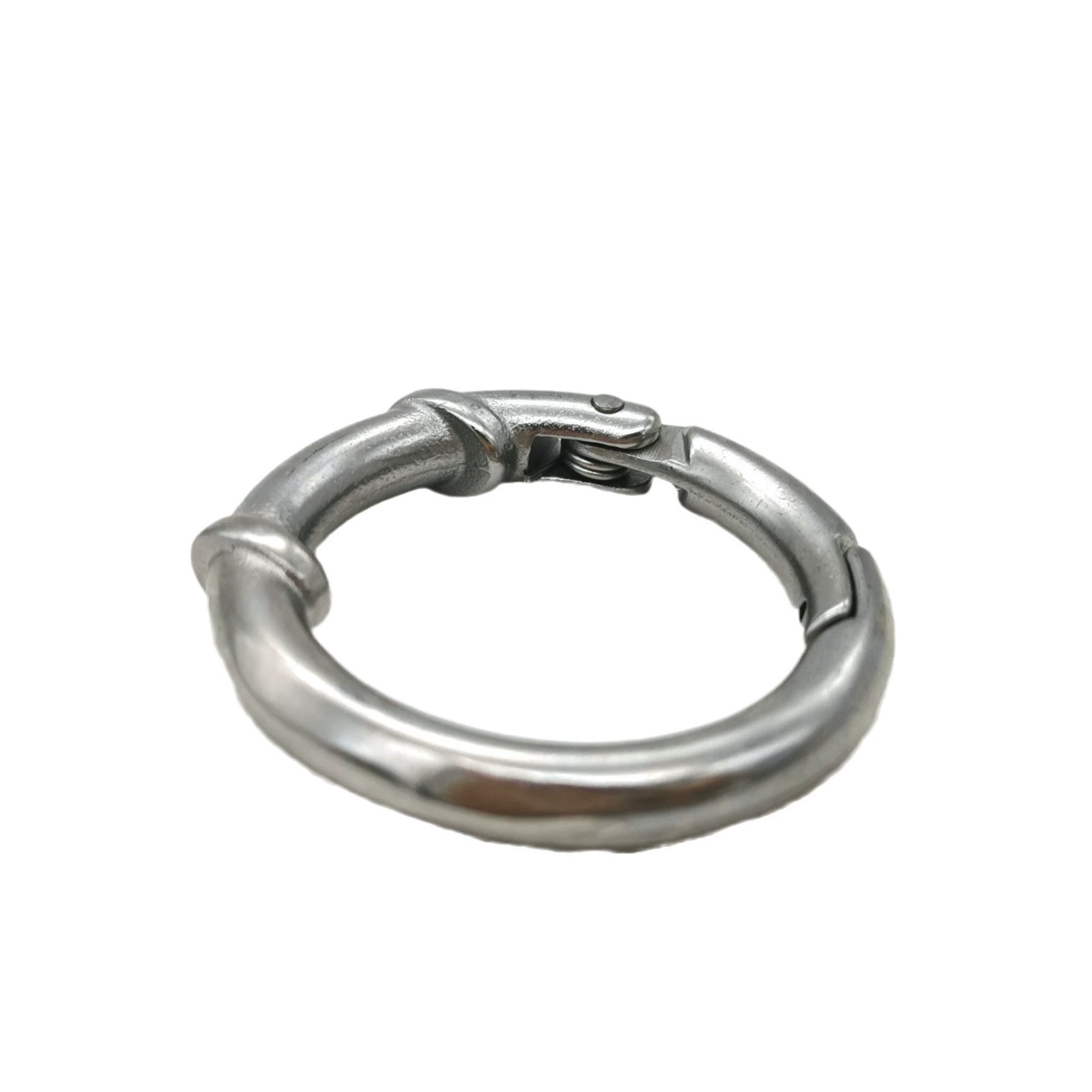 Круглый пружинный крючок из нержавеющей стали O-Образный Пружинный крючок Пряжка для собак пружинный крючок аксессуары для оборудования