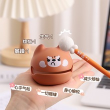 小木鱼敲解压办公桌面装饰摆件好物工位情绪稳定生日礼物男女