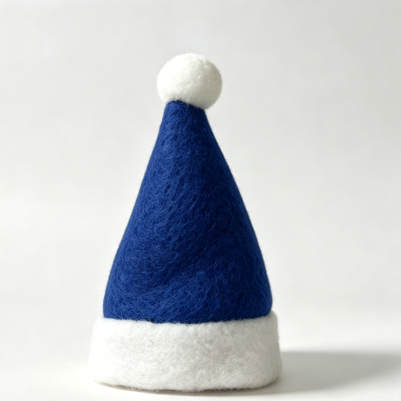 Mini sombrero de Navidad decoración sombrero de Navidad accesorios cubierta de cuchillo y tenedor de Navidad cubierta de cubierta
