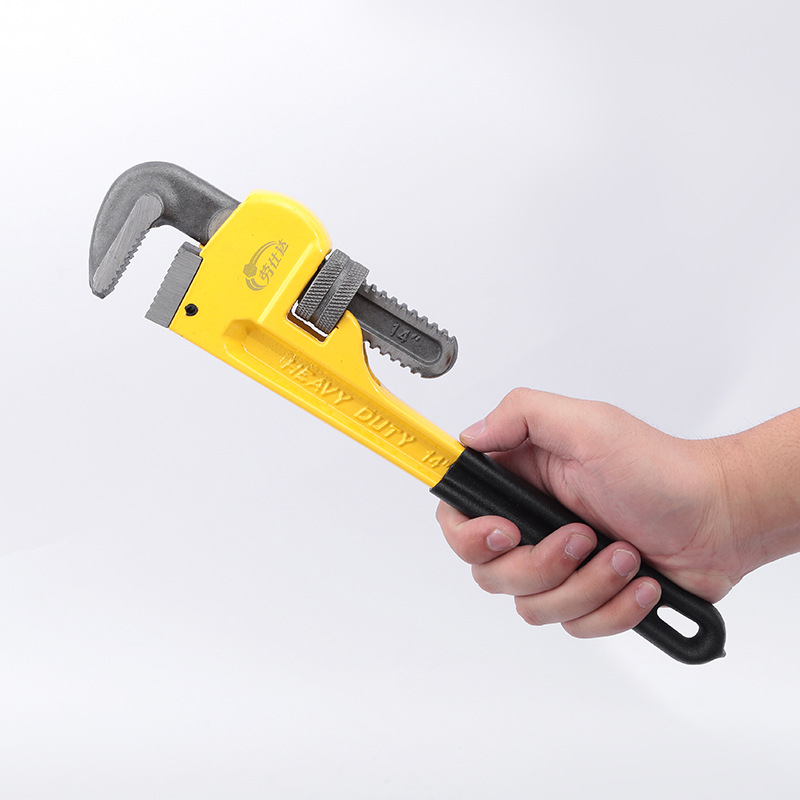 Heavy-duty pipe wrench, American pipe wrench, water pipe wrench, large open wrench, water pipe repair tool, repair plastic pipe wrench wholesale