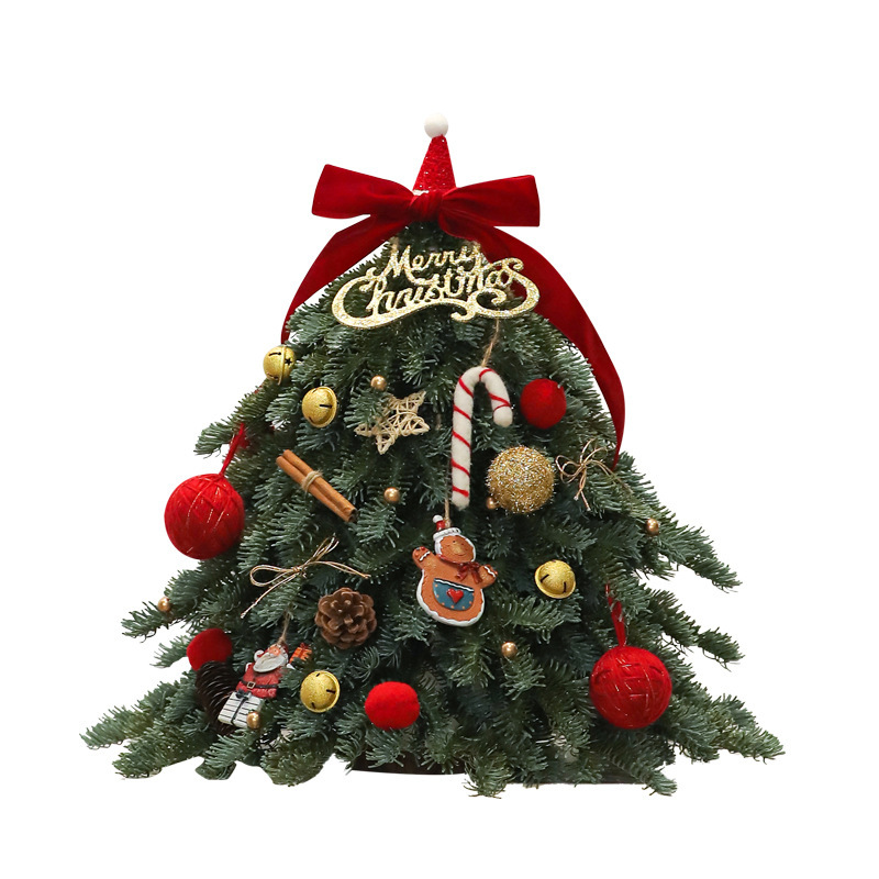 クロスボーダー特別なクリスマスツリーノベルソンホームオーナメントリビングルームdiyクリスマスデコレーション小さなデスクトップシミュレーション|undefined