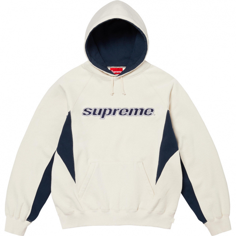 高版本supreme25SS 潮牌HOODED SWEATSHIRT 大LOGO加绒帽衫卫衣|undefined