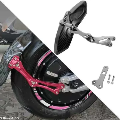 Electric vehicle fender — Vehicle Modified Fender Shield Straight - n7080e708090100-straight-titanium-color-009