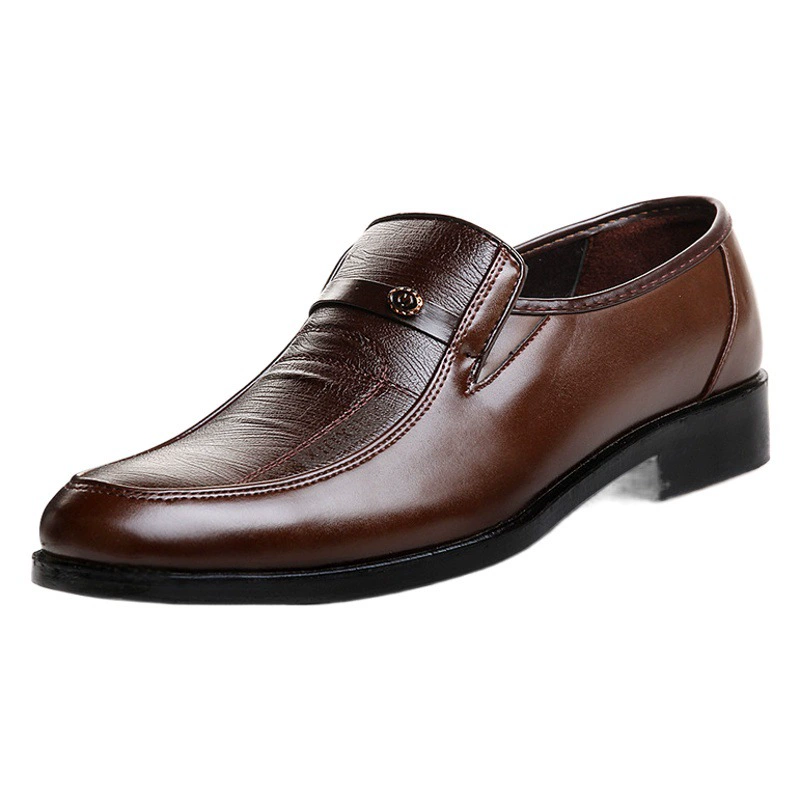 Осенний новый стиль бизнес-обувь большого размера для мужчин на работе