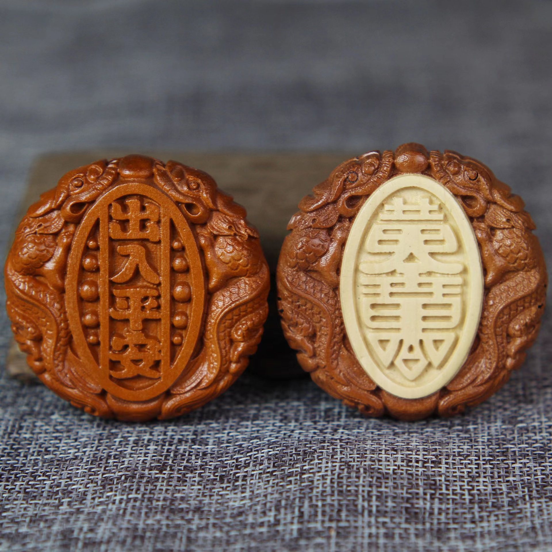 carved protective amulet