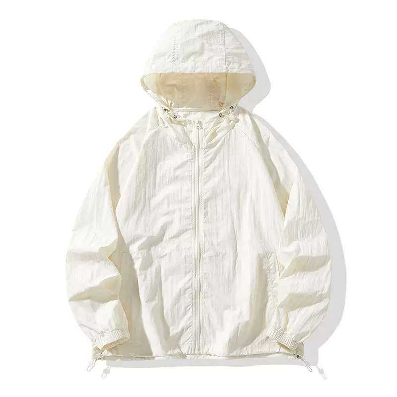 Солнцезащитный крем мужской летний 2024 тонкий ледяной шелк досуг с капюшоном