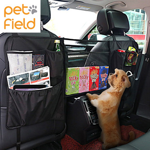 Cross-Border Dog Car Isolation Net Screen Front Row Safety Partition Net Pet Car Fence Multi-Functional Storage Bag