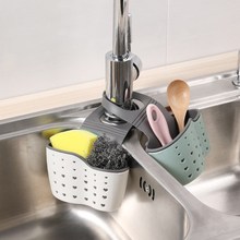 厨房加厚双层水槽挂袋 水槽塑料沥水篮收纳挂篮收纳架沥水架