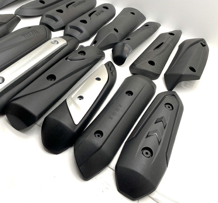 Suitable for motorcycle scooters, Land Rover Ghost Fire Hawk exhaust pipe 2-hole fixed anti-scald cover, heat insulation shield
