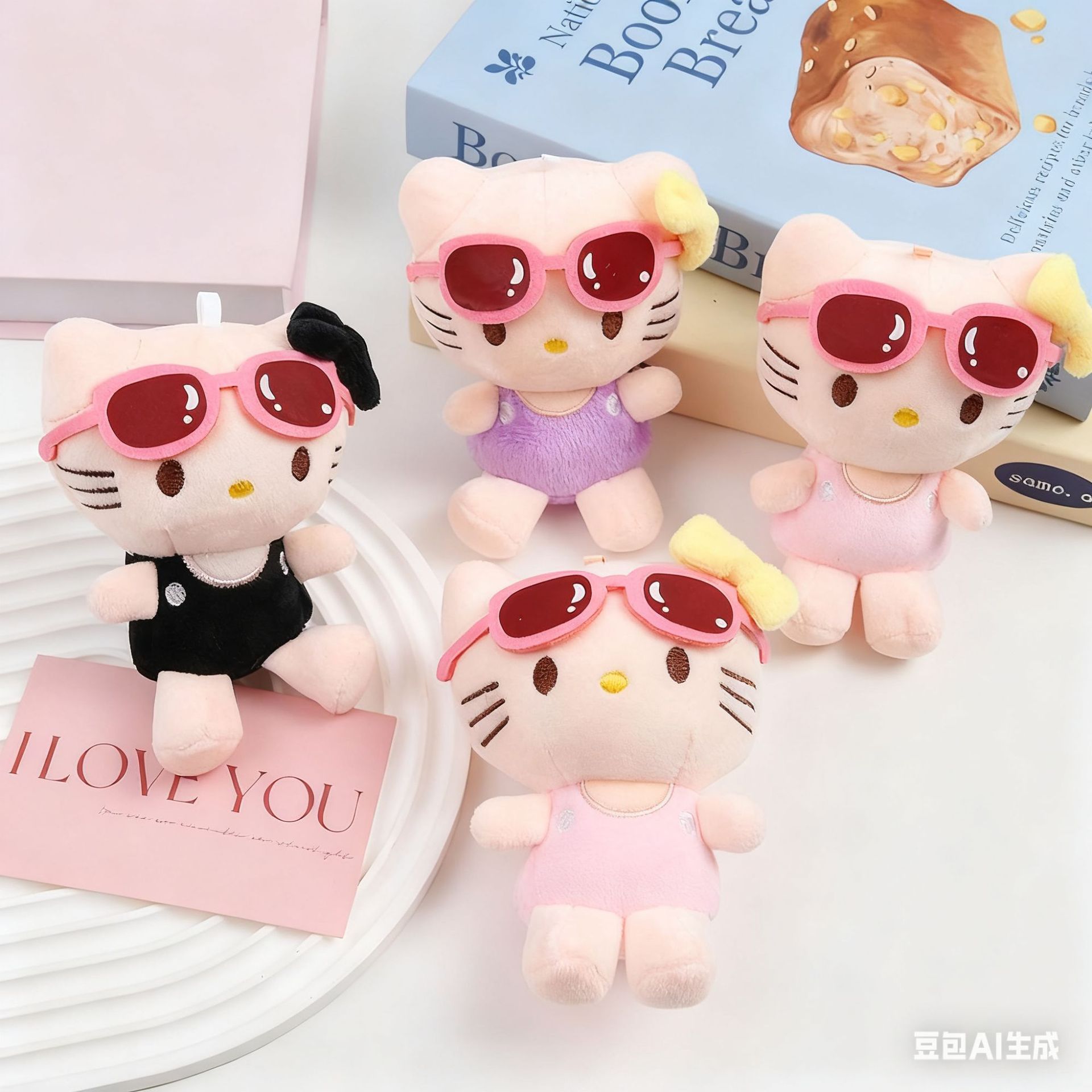 Nuevos juguetes de peluche colgantes muñeca máquina muñeca bolsos lindos colgantes bolsos colgantes llaveros al por mayor