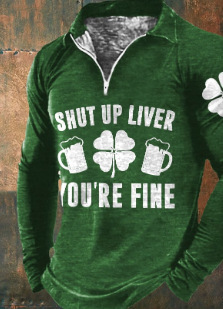 Camiseta de manga larga de estilo retro americano con estampado digital para hombre otoño nueva camisa POLO con cremallera MB14