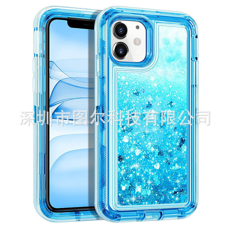 Samsung S25、S23、S10、20、S22、S21、S24 Ultra携帯電話ケースに適しています。3in1流砂耐衝撃。|undefined